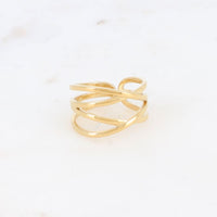 Bague Hestia Multi-rangs ajourée Hersée Hersée Paris 9