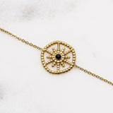 Bracelet Melpomène Soleil doré Hersée Hersée Paris 9