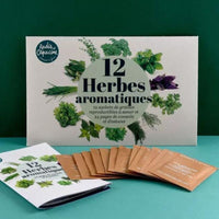 Coffret 12 sachets graines Herbes Aromatiques Radis et Capucine Hersée Paris 9