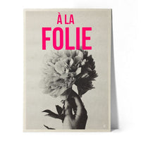 Affiche illustrée sérigraphiée - Format L (21 × 29.7 cm) - Atelier Kencre