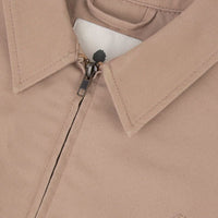 Blouson Dourdan en canvas de coton doublé taupe - Faguo Faguo Hersée Paris 9