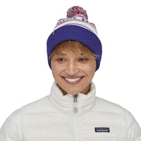 Bonnet à pompon Powder Town Beanie recyclé - Patagonia Patagonia Hersée Paris 9