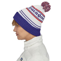 Bonnet à pompon Powder Town Beanie recyclé - Patagonia Patagonia Hersée Paris 9