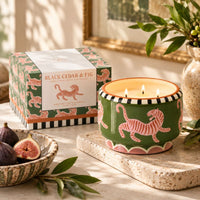 Bougie parfumée XL A Dopo Tigre Black Cedar & Fig 680 g - Paddywax Paddywax Hersée Paris 9