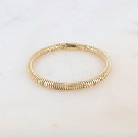 Bracelet jonc Ouroboros doré Hersée Hersée Paris 9