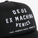 Casquette Trucker Venice Address Black - Deus Ex Machina Deus Ex Machina Hersée Paris 9