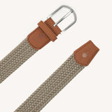 Ceinture tressée extensible polyester recyclé coloris unis - Faguo Faguo Hersée Paris 9