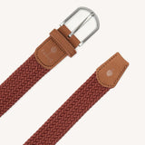 Ceinture tressée extensible polyester recyclé coloris unis - Faguo Faguo Hersée Paris 9