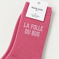 Chaussettes femme à message - Félicie Aussi Félicie Aussi Hersée Paris 9