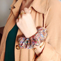 Chouchou upcyclé éthique made in Paris - Laure Derrey Laure Derrey Hersée Paris 9