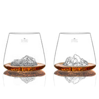 Coffret 2 verres à whisky Topographic : Everest & Mont Blanc - Alaskan Maker Alaskan Maker Hersée Paris 9