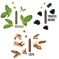 Coffret Festin Festif 3 crayons à assaisonner Truffe noire - Cèpe - Basilic bio - OCNI OCNI Hersée Paris 9