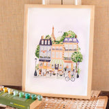 Coffret Peinture au numéro - Petit Pinceau - La Petite Epicerie La Petite Epicerie Hersée Paris 9