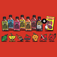 Coffret The Crazy Seven 7 sauces piquantes + jeu - Crazy Bastard Crazy Bastard Hersée Paris 9