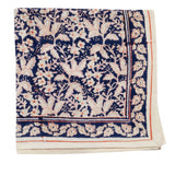 Foulard carré 100×100 grand format en coton imprimé - Bonheur du Jour Paris Bonheur du Jour Paris Hersée Paris 9