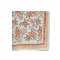 Foulard carré 100×100 grand format en coton imprimé - Bonheur du Jour Paris Bonheur du Jour Paris Hersée Paris 9