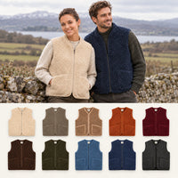 Gilet sans manches Pepitco en laine bouclée - Coldbreaker Coldbreaker & Sheep by the Sea Hersée Paris 9