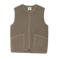 Gilet en laine bouclée Pepitco - veste sans manches unisexe - Coldbreaker Coldbreaker Hersée Paris 9