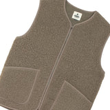 Gilet en laine bouclée Pepitco - veste sans manches unisexe - Coldbreaker Coldbreaker Hersée Paris 9