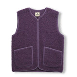 Gilet en laine bouclée Pepitco - veste sans manches unisexe - Coldbreaker Coldbreaker Hersée Paris 9