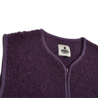 Gilet en laine bouclée Pepitco - veste sans manches unisexe - Coldbreaker Coldbreaker Hersée Paris 9