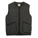 Gilet en laine bouclée Pepitco - veste sans manches unisexe - Coldbreaker Coldbreaker Hersée Paris 9