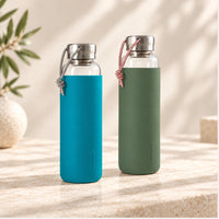 Gourde en verre 600 ml avec housse silicone - Black & Blum Black & Blum Hersée Paris 9