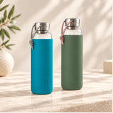 Gourde en verre 600 ml avec housse silicone - Black & Blum Black & Blum Hersée Paris 9