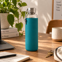 Gourde en verre 600 ml avec housse silicone - Black & Blum Black & Blum Hersée Paris 9