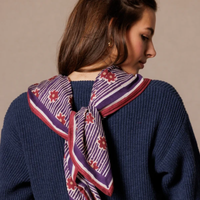 Grand foulard Latika - Apaches Collections Apaches Collections Hersée Paris 9