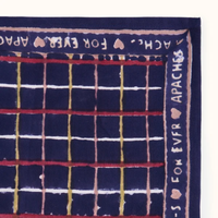 Grand foulard Latika - Apaches Collections Apaches Collections Hersée Paris 9