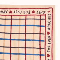 Grand foulard Latika - Apaches Collections Apaches Collections Hersée Paris 9