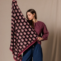 Grand foulard Latika - Apaches Collections Apaches Collections Hersée Paris 9