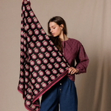 Grand foulard Latika - Apaches Collections Apaches Collections Hersée Paris 9