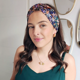 Headband drapé upcyclé éthique made in Paris - Laure Derrey Laure Derrey Hersée Paris 9