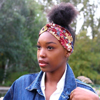 Headband drapé upcyclé éthique made in Paris - Laure Derrey Laure Derrey Hersée Paris 9