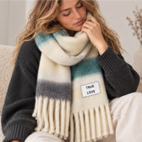 Maxi-écharpe ultra-douce en fibres recyclées - Verb To Do Verb To Do Hersée Paris 9