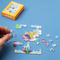 Mini puzzle 100 pièces format poche Made in France - Jour Férié Jour Férié Hersée Paris 9