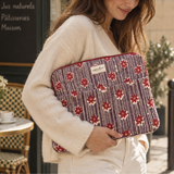Pochette d'ordinateur Ohos matelassée - Apaches Collections Apaches Collections Hersée Paris 9