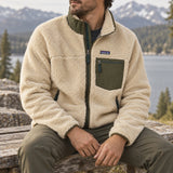Veste Polaire Classic Retro-X® Fleece Jacket Homme Zippé - Patagonia Patagonia Hersée Paris 9