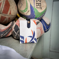 Porte-cartes rugby upcyclé en ballon - La Vie est Belt La vie est belt Hersée Paris 9