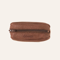 Porte-monnaie compact Charles en cuir nubuck - Larmorie Larmorie Hersée Paris 9