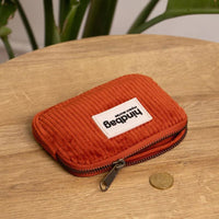 Porte-monnaie Lili compact Coton Bio - Hindbag Hindbag Hersée Paris 9