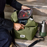 Sac isotherme Lunch Bag grand format roll-top recyclé 10 L - Black & Blum Black & Blum Hersée Paris 9