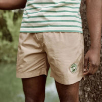 Short Milly brodé beige en coton léger - Faguo x Sensas Faguo Hersée Paris 9
