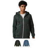 Sweat à capuche zippé Mesnil coton recyclé - Faguo Faguo Hersée Paris 9