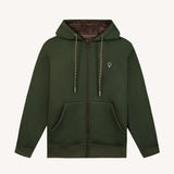 Sweat à capuche zippé Meygal sherpa molleton coton - Faguo Faguo Hersée Paris 9