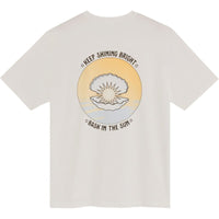 T-shirt Natural Shell coton bio imprimé - Andrés Hidalgo - Bask in the Sun Bask in the Sun Hersée Paris 9
