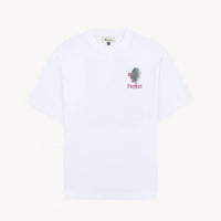 T-shirt Yellowstone oversize blanc imprimé Forest en coton recyclé - Faguo Faguo Hersée Paris 9