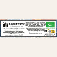 Tablette-livre « Récits de pêcheurs inspirés par une terre de légendes » - chocolat au lait 45% caramel beurre salé bio 80g - Le Chocolat de Poche Le Chocolat de Poche Hersée Paris 9